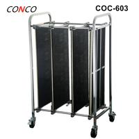 esd antistatic pcb storage trolley cart